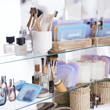 Stasher Silicone Reusable Storage Pocket Bags - 2-Pack