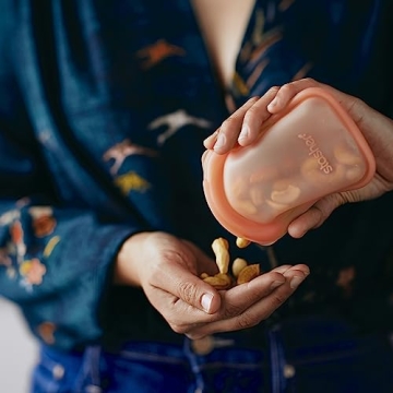 Stasher Silicone Reusable Storage Pocket Bags - 2-Pack