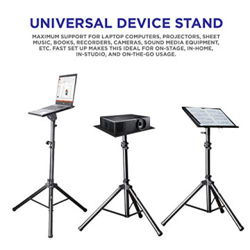 Adjustable Tripod Stand for Laptops & Projectors