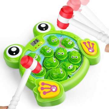 Whack A Frog Game - Interactive Learning Toy for Kids