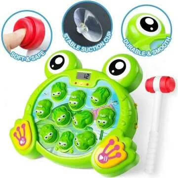 Whack A Frog Game - Interactive Learning Toy for Kids