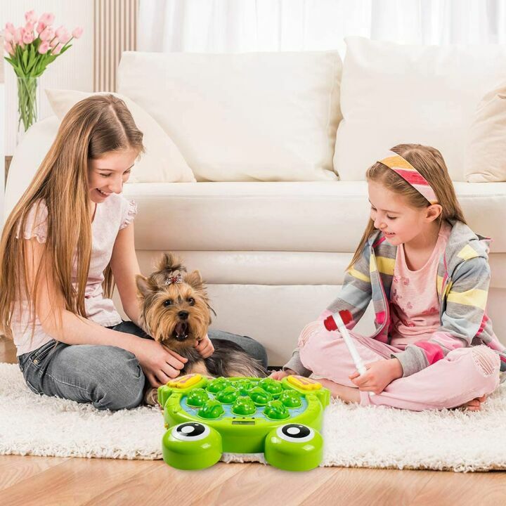 Whack A Frog Game - Interactive Learning Toy for Kids
