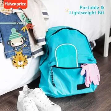 Smart Care Fisher-Price 16-Piece Baby Grooming & Healthcare Kit, Newborn Essentials Gift Set, Baby Care Kit