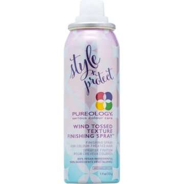 Pureology Style + Protect Wind-Tossed Texture Finishing Spray | For Color-Treated Hair | Vegan