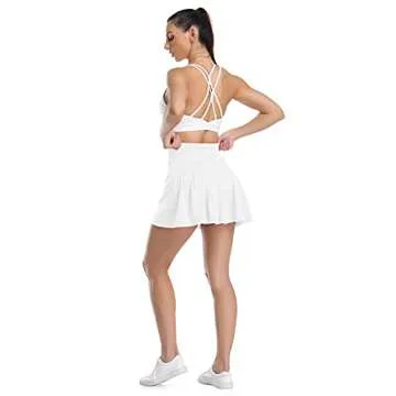 Athletic Women’s Tennis Skirt with Pockets and Comfort