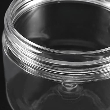 ZOENHOU 46 Clear Slime Containers - Versatile & Leakproof