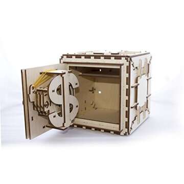 UGEARS Model Safe Kit | 3D Wooden Puzzle DIY