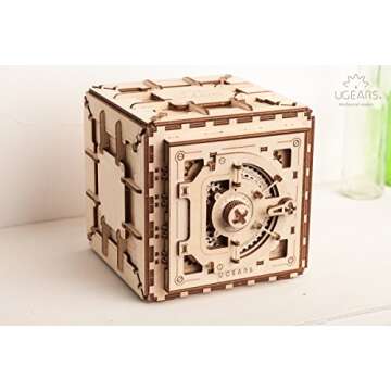 UGEARS Model Safe Kit | 3D Wooden Puzzle DIY
