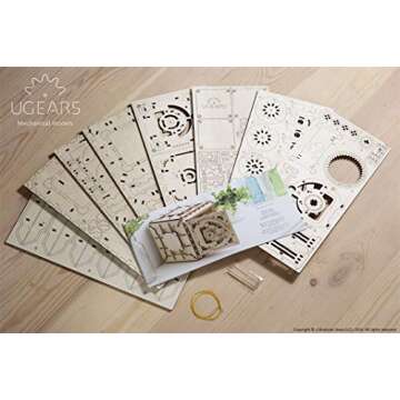 UGEARS Model Safe Kit | 3D Wooden Puzzle DIY