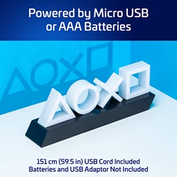 Paladone PS5 PlayStation Icons Light with 3 Modes