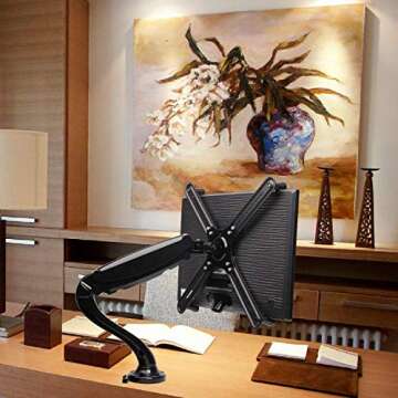 HumanCentric Universal VESA Adapter – VESA Mounting Kit to Mount Non VESA Monitors (13 to 27 inches) to Monitor Mounts, Arms, Wall Brackets, Pole Mounts That Support VESA 75 x 75 or 100 x 100 mm