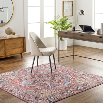 Livabliss Reeta Medallion Area Rug - Style and Durability