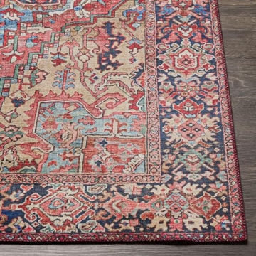 Livabliss Reeta Medallion Area Rug - Style and Durability