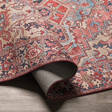 Livabliss Reeta Medallion Area Rug - Style and Durability