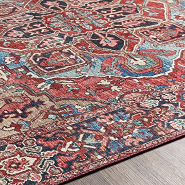 Livabliss Reeta Medallion Area Rug - Style and Durability