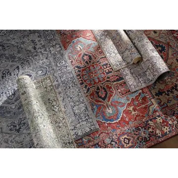 Livabliss Reeta Medallion Area Rug - Style and Durability