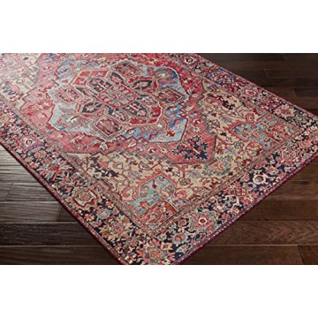 Livabliss Reeta Medallion Area Rug - Style and Durability
