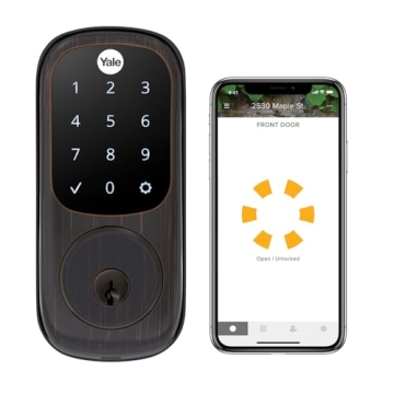 Yale Assure Lock - Wi-Fi Connected Smart Lock in Oil Rubbed Bronze with Keypad and Backup Key