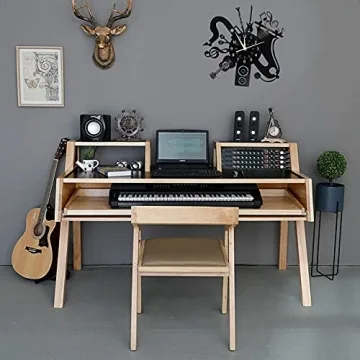 KingLive Vinyl Record Wall Clock for Music Lovers