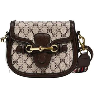 Elegant Women's Crossbody Bag in Durable PU Leather