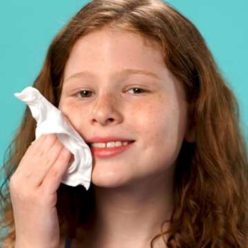 TBH Kids Gentle Face Wipes- - Daily Cleansing and Hydrating Face Wipes - Sulfate, Paraben Free - 30 Pack