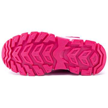 Waterproof GUBARUN Girls Snow Boots - Pink Size 5