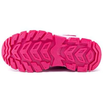 Waterproof GUBARUN Girls Snow Boots - Pink Size 5