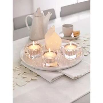 BOLSIUS 48 Unscented Tea Lights - 8 Hours Premium Quality
