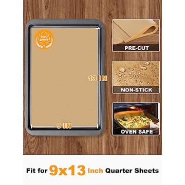 Convenient Non-Stick Baking Sheets 200 Pcs for Ease