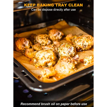 Convenient Non-Stick Baking Sheets 200 Pcs for Ease