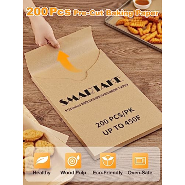 Convenient Non-Stick Baking Sheets 200 Pcs for Ease