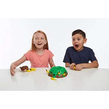 Banana Blast - Pull The Bananas Until The Monkey Jumps Game - Includes a Fun Colorful 24pc Puzzle by Goliath , Green