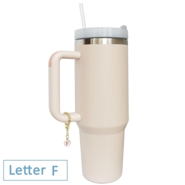 Wabogove Letter Charm Set for Stanley Tumbler 2PCS