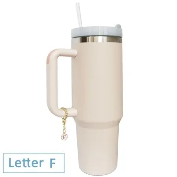 Wabogove Letter Charm Set for Stanley Tumbler 2PCS