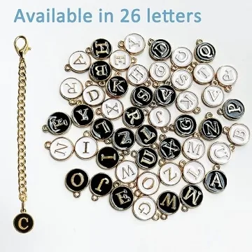 Wabogove Letter Charm Set for Stanley Tumbler 2PCS