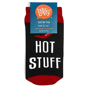 Lavley Funny Food Socks - Hot Sauce Lovers' Gift