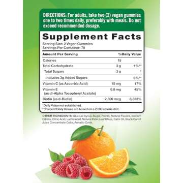 Nature's Truth Hair Skin & Nails Gummies for All