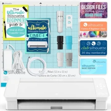 Silhouette Cameo 4 Starter Bundle with Essential Tools