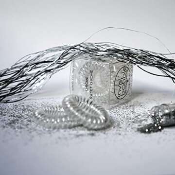 invisibobble Original Time to Shine Edition Chrome Sweet Traceless Hair Ring