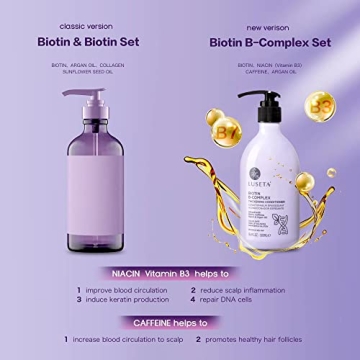 Luseta B-Complex Shampoo & Conditioner Set