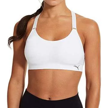 PUMA Women Sports Bra, 3-Pack for Stylish Support
