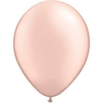 Single Source Party Supplies Party Balloons, 11", Pearl Peach