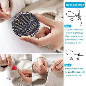 Mini Sewing Kit with 80 Pcs Supplies for Travel