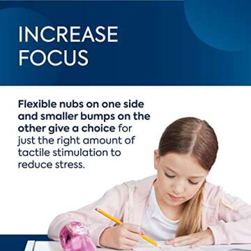 Bouncyband Portable Wiggle Seat Sensory Cushion Improves Kids’ Focus in School & Home (Green)