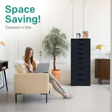 Naomi Home 9 Drawer Dresser - Stylish Storage Solution