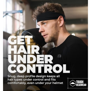 Tough Headwear Athletic Sweat Headband for Men and Women