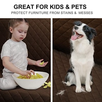 HOMERILLA Reversible Couch Covers for 3 Cushion Sofa