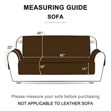 HOMERILLA Reversible Couch Covers for 3 Cushion Sofa