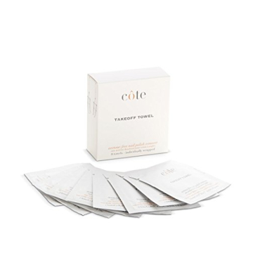Côte TakeOff Towels - Non-Toxic Polish Remover Towelettes