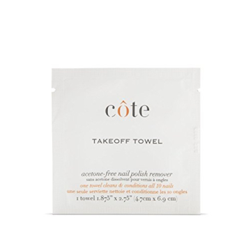 Côte TakeOff Towels - Non-Toxic Polish Remover Towelettes
